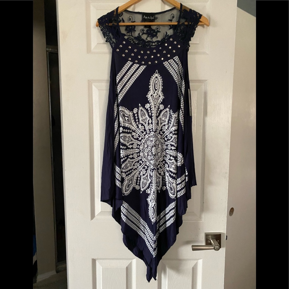 LAST CHANCE💥💥Step in Style dress; size M; new; Buy 2 @ $30 Sale!🔥